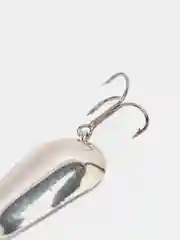 Серый металлик блесна КОЛЕБАЛКА