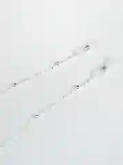 Серебряный цепочка для очков
