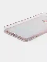 Красный чехол Honor 9X Lite, силиконовый, переливашка с рисунком