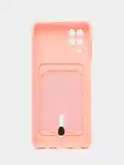 Конфетный чехол Samsung Galaxy A12 / M12, Самсунг Галакси А12 / М12 силиконовый с карманом для карты