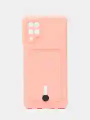 Конфетный чехол Samsung Galaxy A12 / M12, Самсунг Галакси А12 / М12 силиконовый с карманом для карты