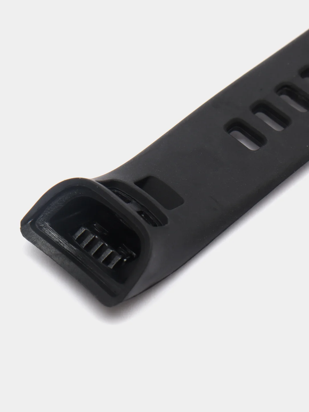 Черный ремешок Honor Band 4 / Band 5, однотонный, силиконовый