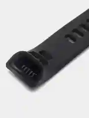 Черный ремешок Honor Band 4 / Band 5, однотонный, силиконовый