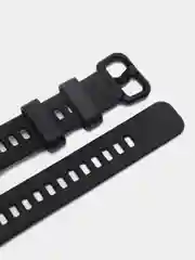 Черный ремешок Honor Band 4 / Band 5, однотонный, силиконовый