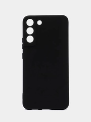 Чехол Samsung Galaxy S22 Plus, Самсунг Галакси С22 Плюс силиконовый, матовый, черный