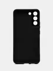 Угольный чехол Samsung Galaxy S22 Plus, Самсунг Галакси С22 Плюс силиконовый, матовый, черный