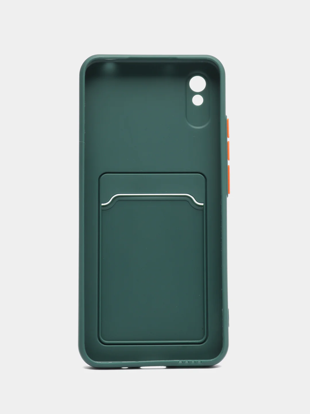 Зеленый чехол с карманом для карт Xiaomi Redmi Note 8 Pro 9 9A 9C 9T 10 10C 10A 11 Lite 11T Pro