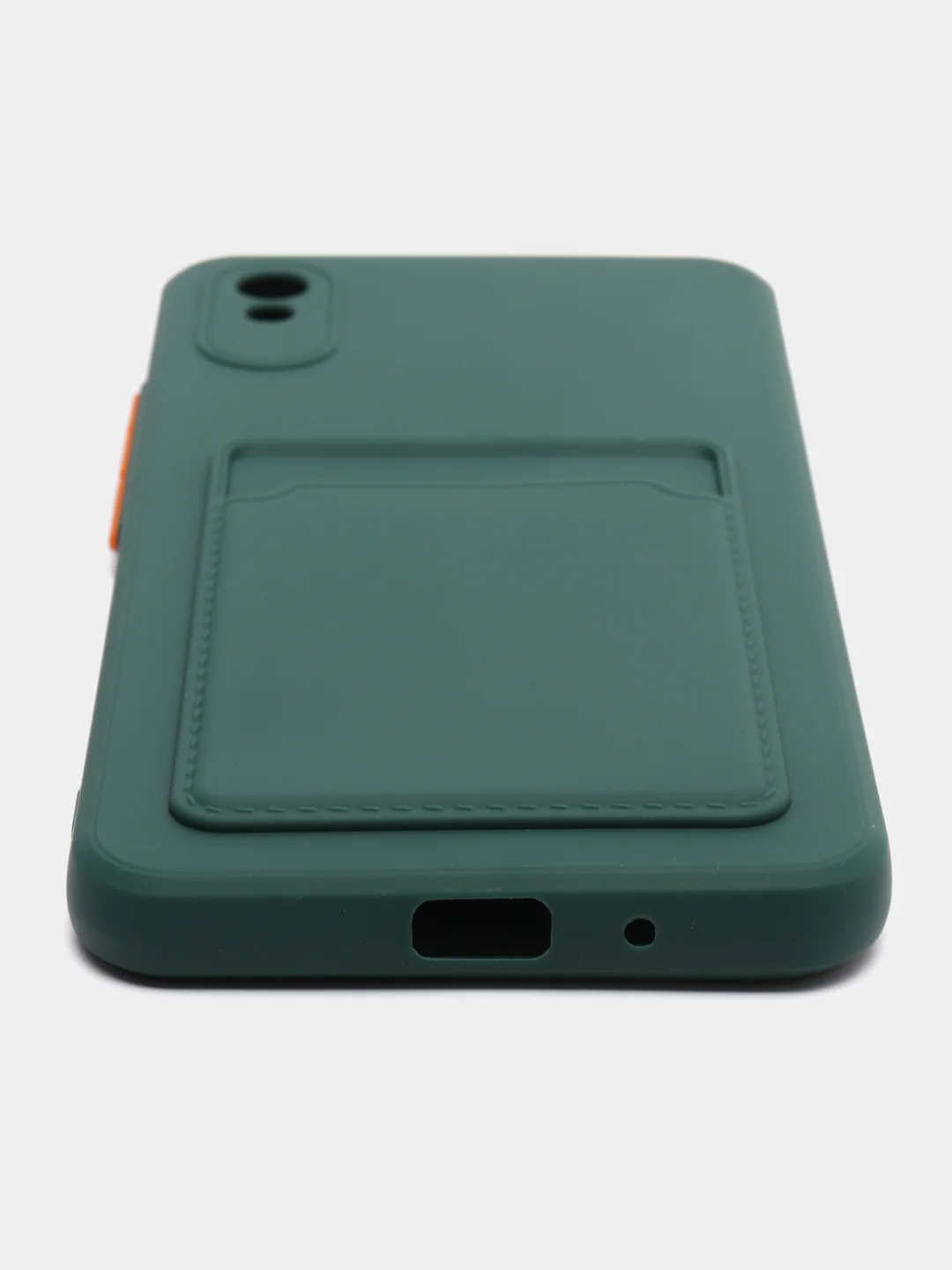 Зеленый чехол с карманом для карт Xiaomi Redmi Note 8 Pro 9 9A 9C 9T 10 10C 10A 11 Lite 11T Pro