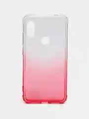 Красный чехол-накладка на Xiaomi Redmi Note 6 Gradient, силиконовый, с усиленной защитой