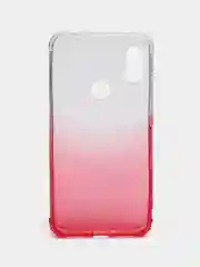 Красный чехол-накладка на Xiaomi Redmi Note 6 Gradient, силиконовый, с усиленной защитой