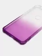 Фиолетовый чехол-накладка на Xiaomi Redmi Note 6 Gradient, силиконовый, с усиленной защитой