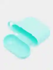 Бирюзовый чехол для наушников Apple AirPods 1, 2, TWS i9s, i10, i12, i13, i14, i15, i100