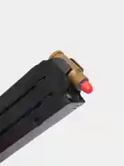 Зеленый пистолет GLOCK-18, с глушителем, выброс гильз