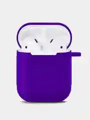Индиго чехол для наушников Apple AirPods 1, 2, TWS i9s, i10, i12, i13, i14, i15, i100