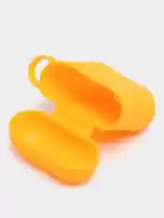 Светло-оранжевый чехол для наушников Apple AirPods 1, 2, TWS i9s, i10, i12, i13, i14, i15, i100