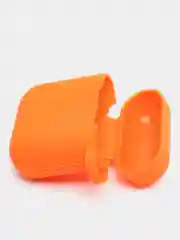 Оранжевый чехол для наушников Apple AirPods 1, 2, TWS i9s, i10, i12, i13, i14, i15, i100