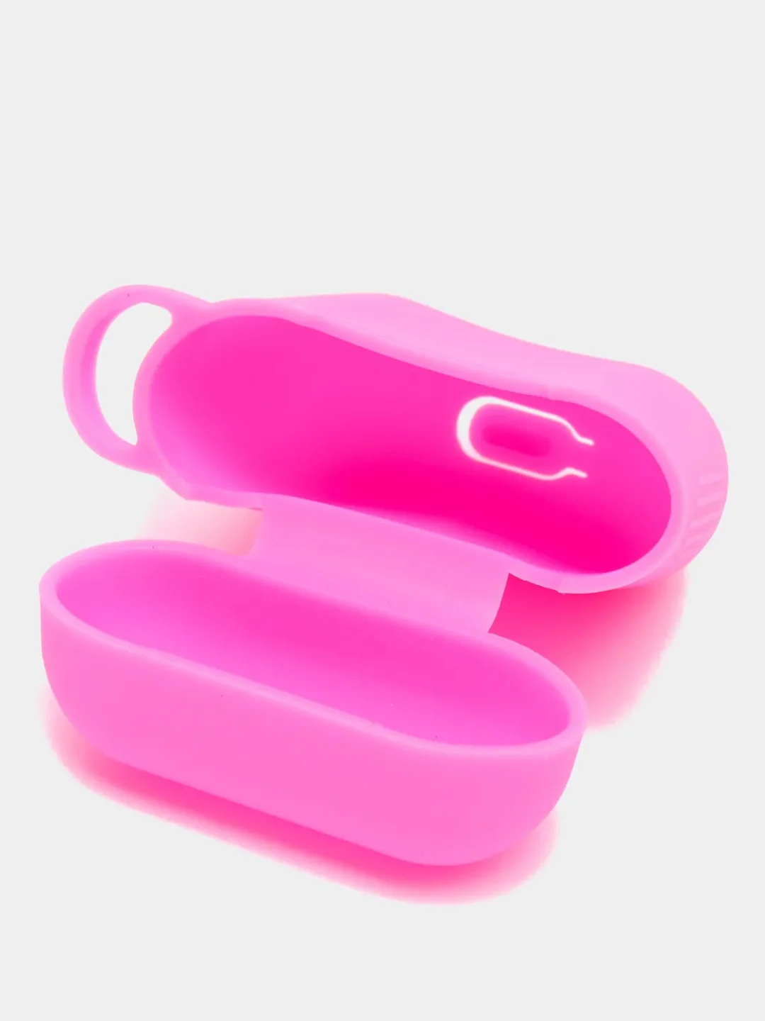 Розовый чехол для наушников Apple AirPods 1, 2, TWS i9s, i10, i12, i13, i14, i15, i100