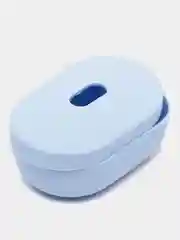 Голубой чехол для наушников Xiaomi Redmi Airdots / Airdots S / Airdots 2 силиконовый аирдотс