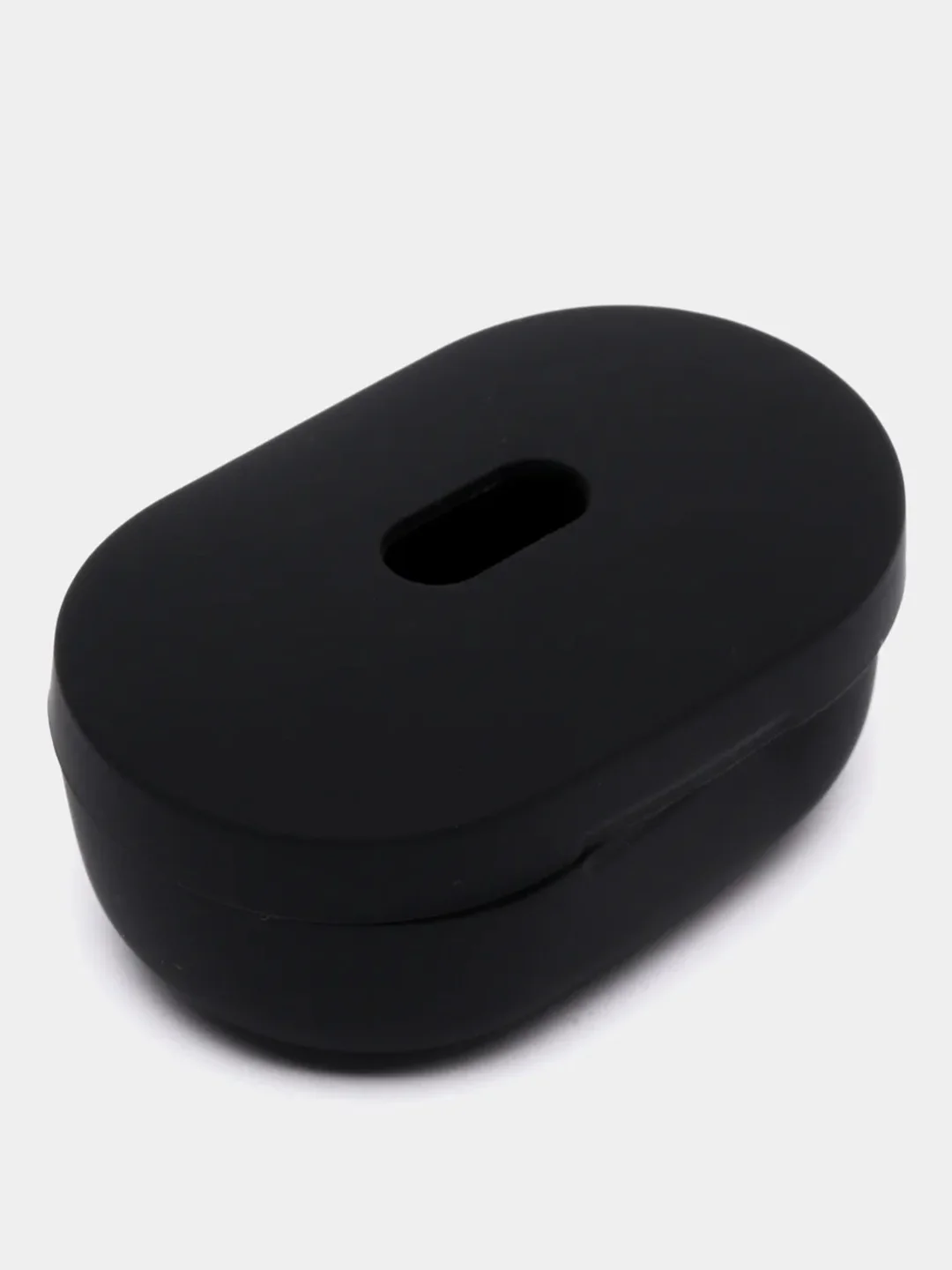 Черный чехол для наушников Xiaomi Redmi Airdots / Airdots S / Airdots 2 силиконовый аирдотс