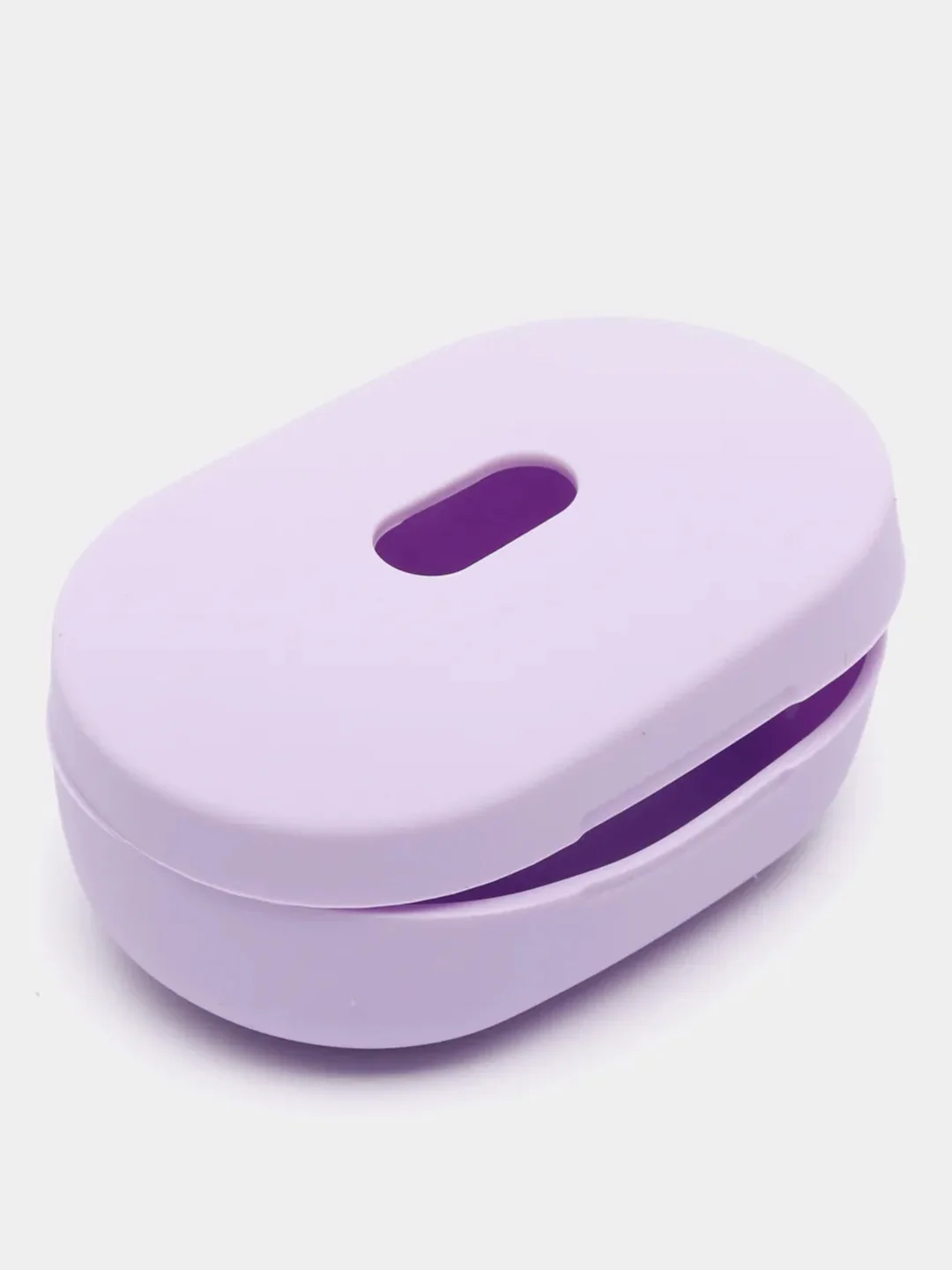 Лавандовый чехол для наушников Xiaomi Redmi Airdots / Airdots S / Airdots 2 силиконовый аирдотс