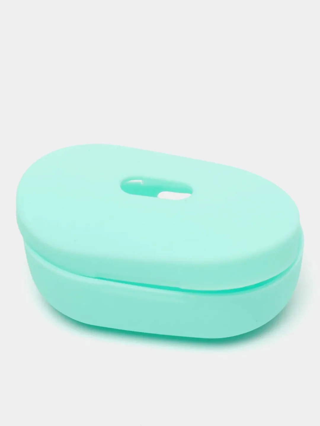 Мятный чехол для наушников Xiaomi Redmi Airdots / Airdots S / Airdots 2 силиконовый аирдотс