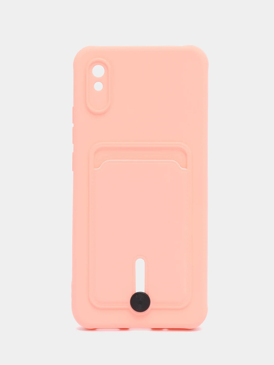Конфетный чехол Xiaomi Redmi 9A, Сяоми Редми 9А, силиконовый, с карманом для карты