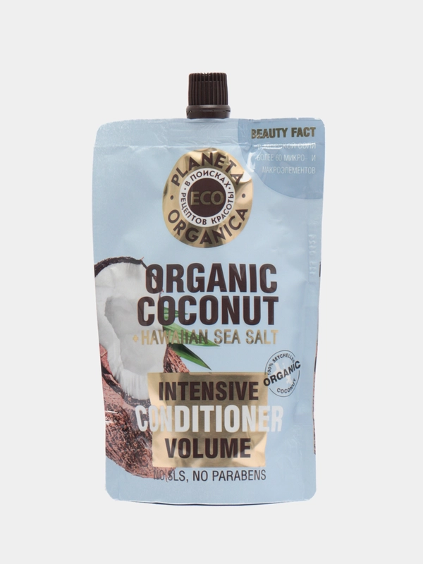 Planeta Organica Eco Organic coconut Бальзам для объема волос 200 мл