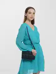 Черный сумка женская кросс-боди, через плечо, клатч из экокожи, кросс боди