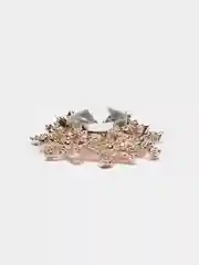 Серебряный ювелирная серединка круглая 2 шт