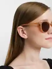 Коричневый солнцезащитные очки UV400, женские