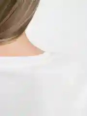 Белый свитшот утепленный флисовый