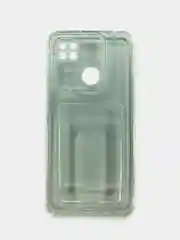 Чехол для Xiaomi Redmi 9C, Redmi 9C NFC, Redmi 10A, прозрачный, с карманом для карты