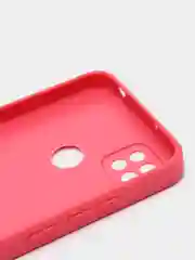 Тёмно-розовый чехол Xiaomi Redmi 9C, Redmi 9C NFC, Redmi 10A, Сяоми Редми 9С,  пластиковый под стекло