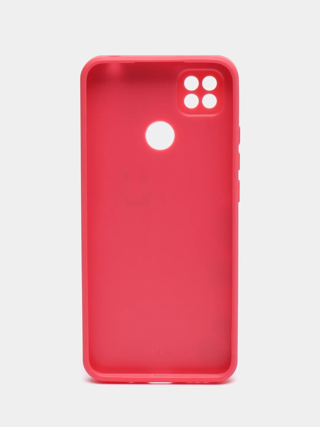 Тёмно-розовый чехол Xiaomi Redmi 9C, Redmi 9C NFC, Redmi 10A, Сяоми Редми 9С, пластиковый под стекло