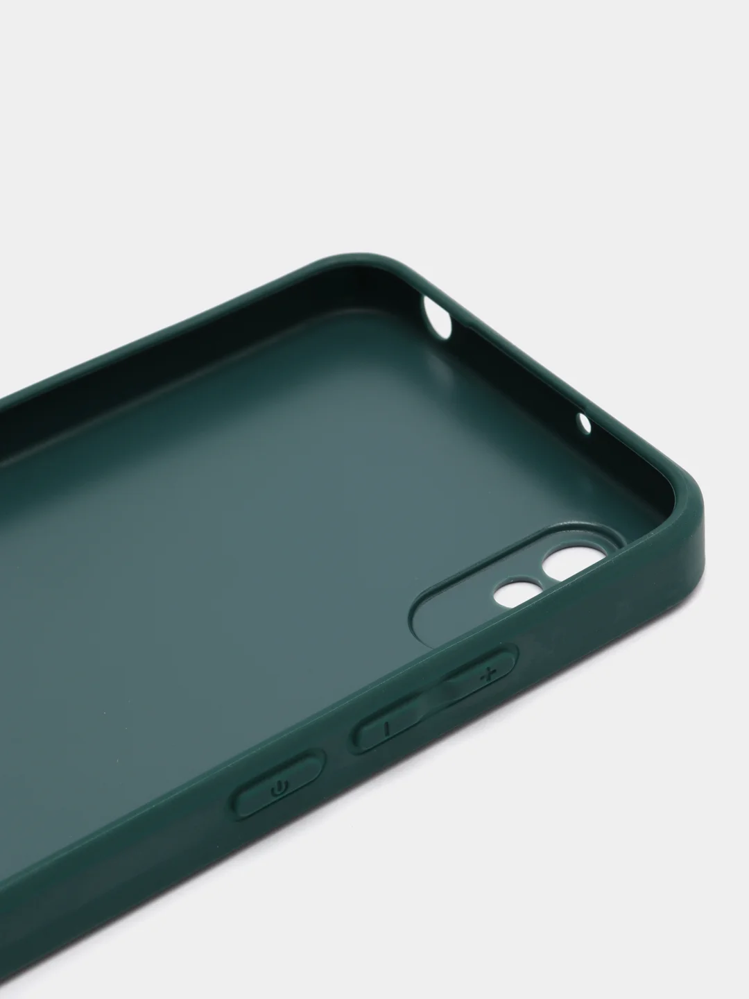 Тёмно-бирюзовый чехол Xiaomi Redmi 9A, Сяоми Редми 9А, пластиковый под стекло