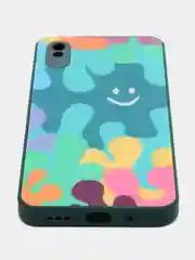 Тёмно-бирюзовый чехол Xiaomi Redmi 9A, Сяоми Редми 9А, пластиковый под стекло