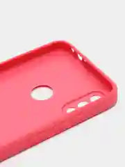 Красный чехол Xiaomi Redmi Note 7, Redmi Note 7 Pro твердый пластиковый глянцевый под стекло