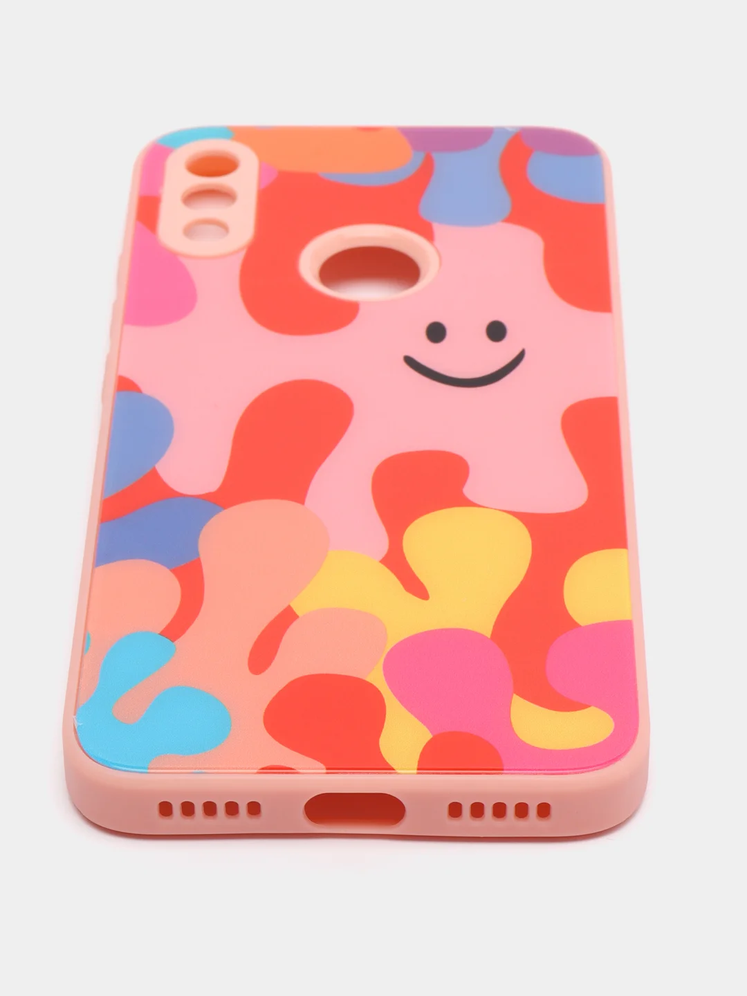 Коралловый чехол Xiaomi Redmi Note 7, Redmi Note 7 Pro твердый пластиковый глянцевый под стекло