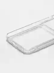 Прозрачный чехол силиконовый для iPhone 7, 8 Plus, XR, 11, 12, 13, 14 Pro Max, с карманом для карт