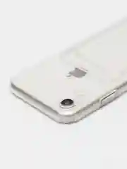 Прозрачный чехол силиконовый для iPhone 7, 8 Plus, XR, 11, 12, 13, 14 Pro Max, с карманом для карт