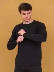 Черный термобелье мужское