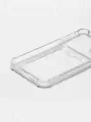 Лавандовый чехол для iPhone XR, 11, 12, 13, 14 Pro Max, 7, 8+, прозрачный, силиконовый, с карманом для карт