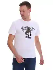 Серебряный футболка мужская