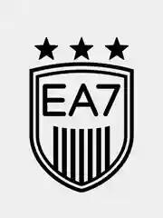Белый наклейка на автомобиль EA7, стикер виниловый