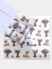 Мятный слайдеры для дизайна ногтей