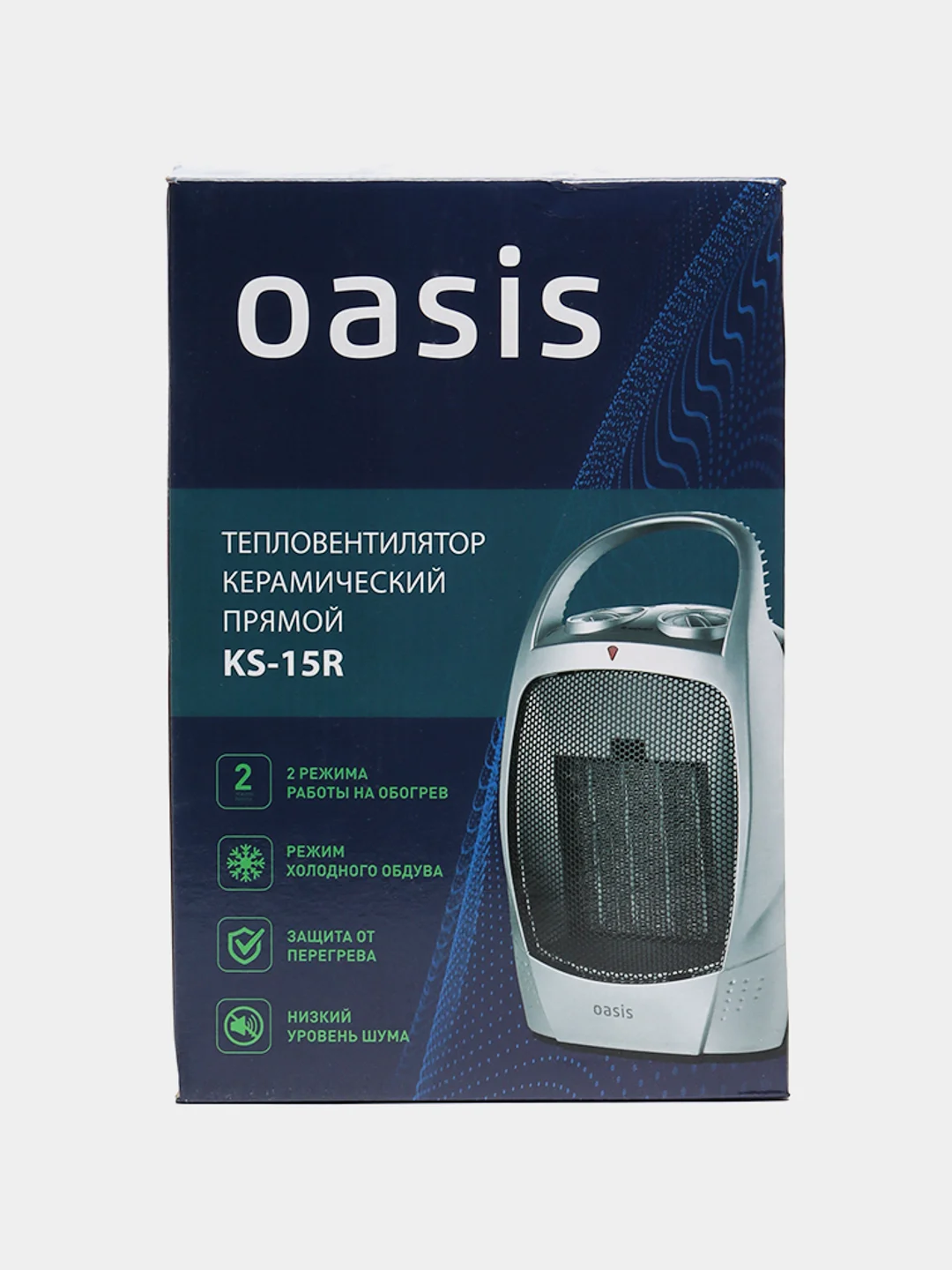 Тепловентилятор керамический "Оазис" КS-15R