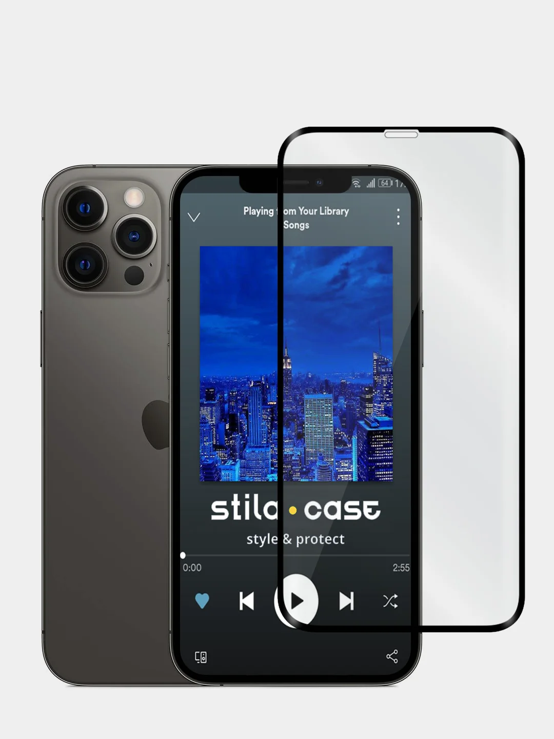 Защитное стекло iPhone 12, 12 Pro