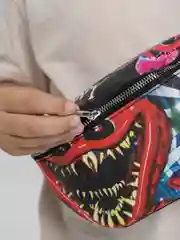 Вишнёвый сумка поясная детская