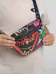 Вишнёвый сумка поясная детская