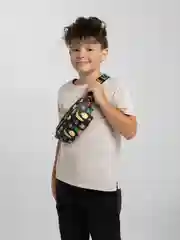 Угольный сумка поясная детская